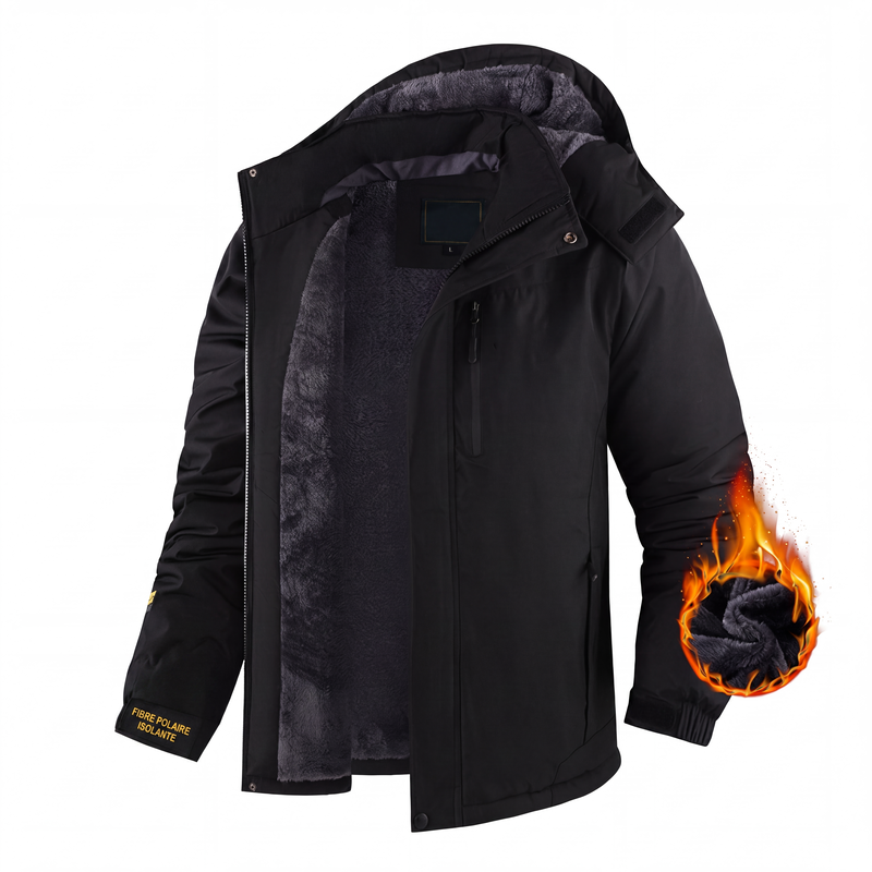 Veste coquille d'hiver coupe-vent