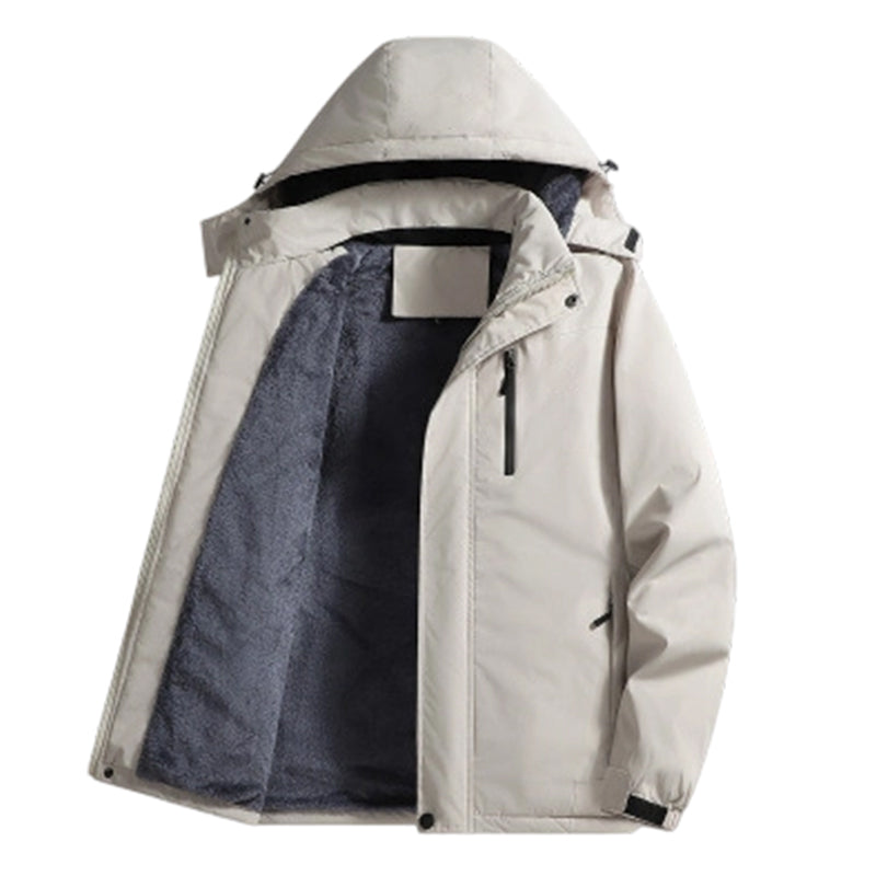 Veste coquille d'hiver coupe-vent