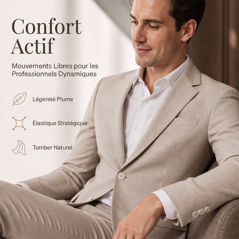 📢📢50 % DE RÉDUCTION !! ⏰ Costume 2 pièces ajusté pour homme