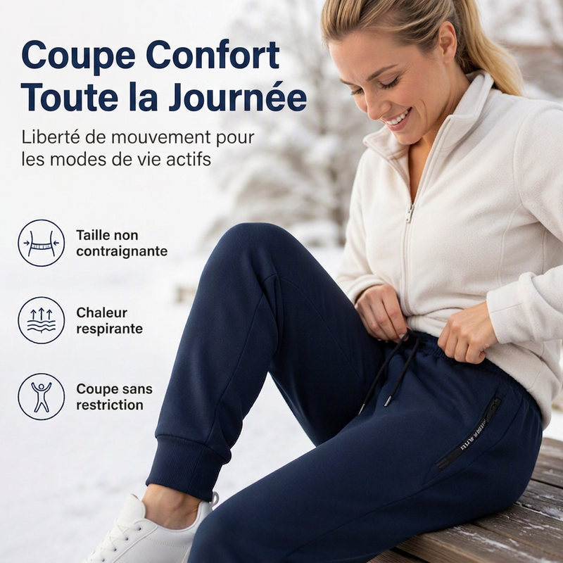 Pantalon de survêtement chaud et confortable