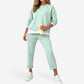 Ensemble sweat et pantalon fausse deux pièces pour femme