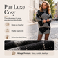 Ensemble pull en maille argyle et jupe pour femme