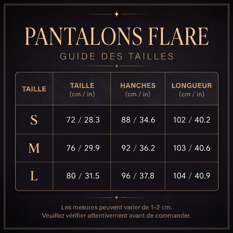 Legging évasé doublé de peluche pour femme