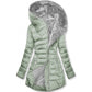Manteau à capuche isolé pour femme, hiver
