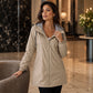 🌸 OFFRE LIMITÉE –50% ! ✨ Veste à capuche imperméable d'extérieur pour femme