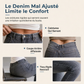 Jean en denim large rétro pour femme