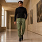 Promotion exceptionnelle : 50 % de réduction  🔥  Pantalon slim décontracté à cordon pour homme