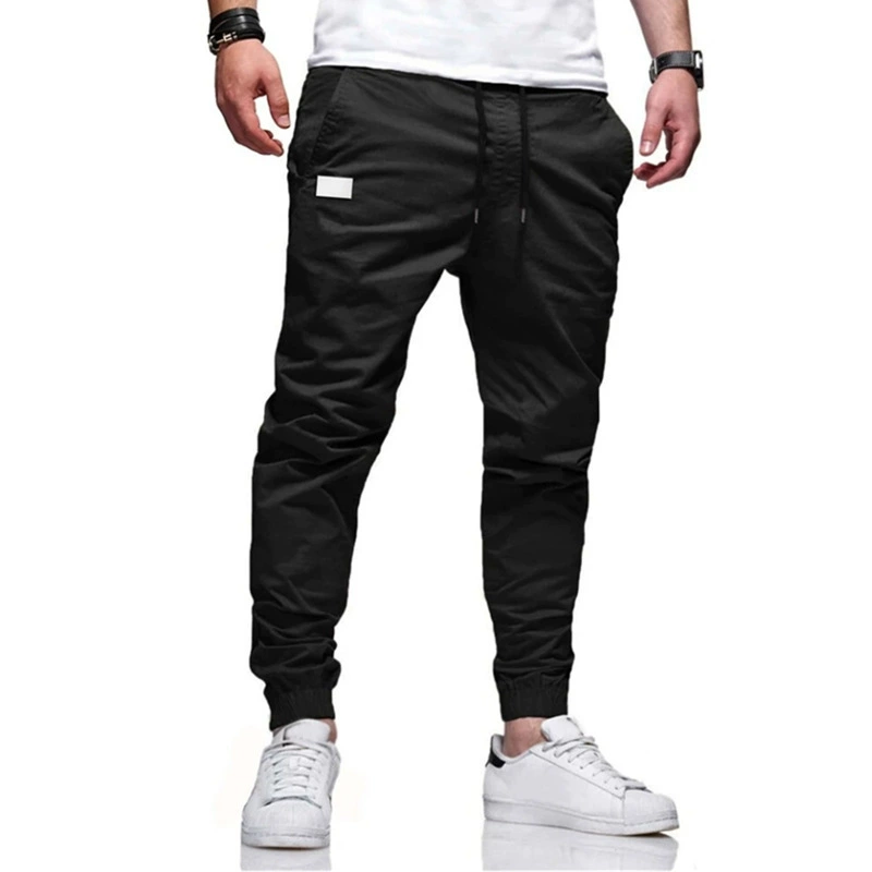 Promotion exceptionnelle : 50 % de réduction  🔥  Pantalon slim décontracté à cordon pour homme