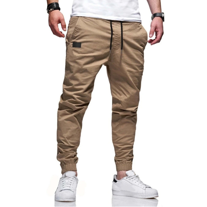 Promotion exceptionnelle : 50 % de réduction  🔥  Pantalon slim décontracté à cordon pour homme