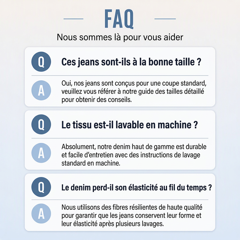Jean en denim à jambes larges et haute élasticité pour femme