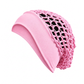 Bonnet à filet pour cheveux en maille élastique et respirant avec bande large, couvre-cheveux ajouré