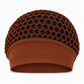 Bonnet à filet pour cheveux en maille élastique et respirant avec bande large, couvre-cheveux ajouré