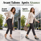 Chaussures plates compensées à enfiler confortables pour femmes