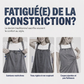 Robe longue oversize en jean décontractée à bretelles pour femme