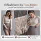 Robe longue élégante pour femme, col V croisé et plissée