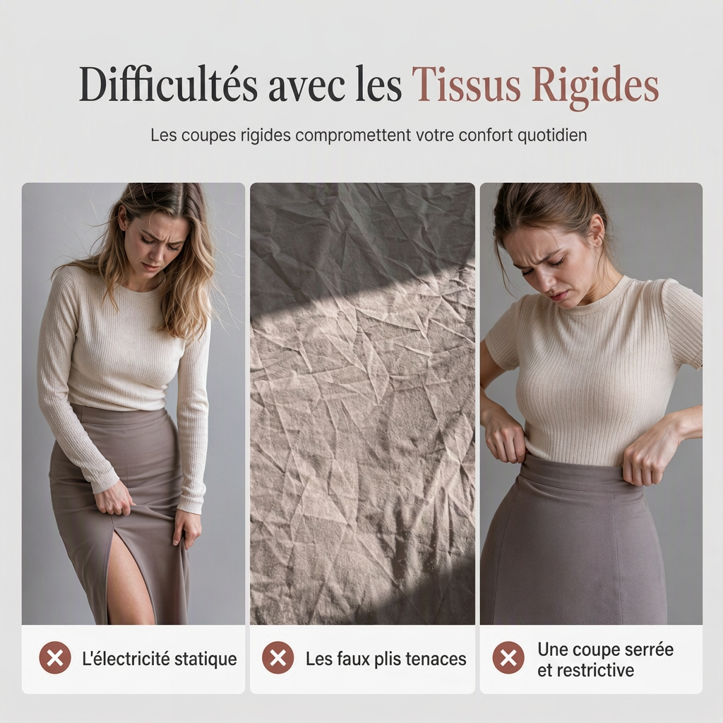 Robe longue élégante pour femme, col V croisé et plissée