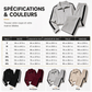 Ensemble sweat décontracté et pantalon large pour femme