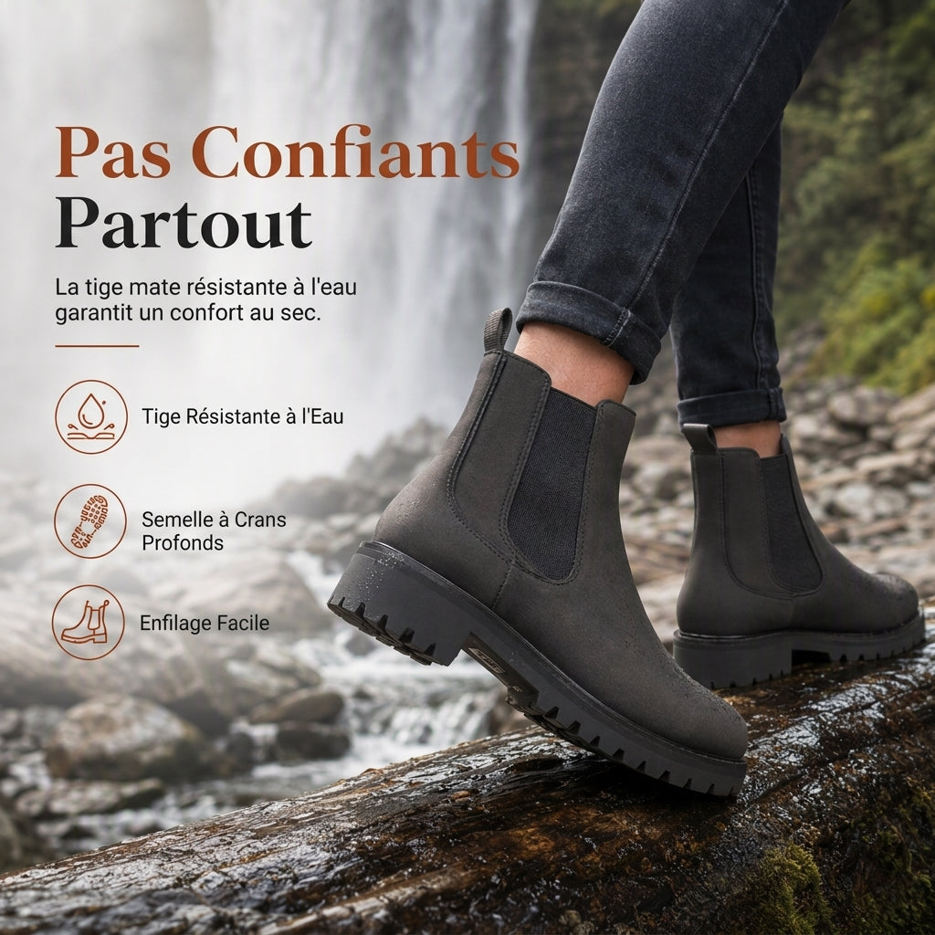 Bottines confortables décontractées pour femmes