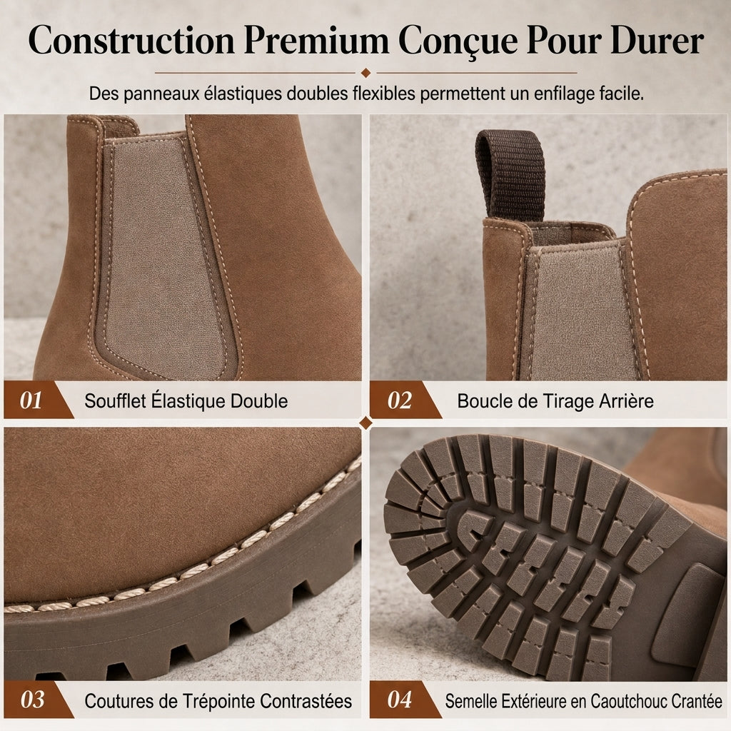 Bottines confortables décontractées pour femmes