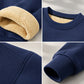 Sweatshirt ras du cou pour homme doublé polaire