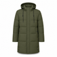 Manteau d'extérieur matelassé mi-long décontracté pour homme, épais et chaud pour l'hiver, disponible en grandes tailles