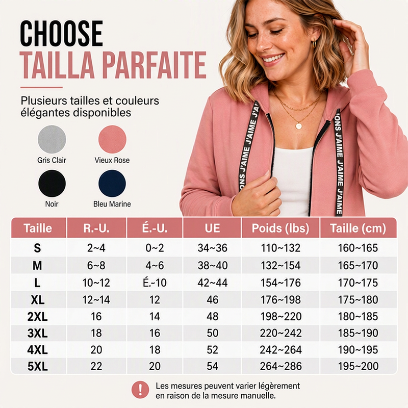Veste à capuche mi-longue épaisse pour femme