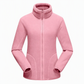 Veste chaude unisexe réversible à col montant et fermeture éclair