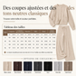 Ensemble décontracté pour femme composé d'un cardigan en maille et d'un pantalon large