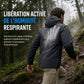 Veste softshell à capuche unisexe pour l'extérieur