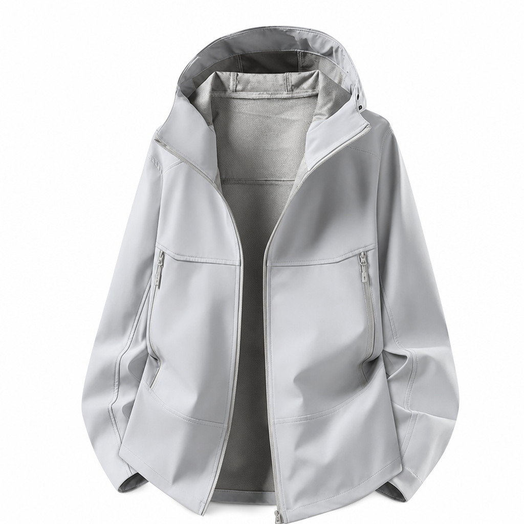 Veste softshell à capuche unisexe pour l'extérieur