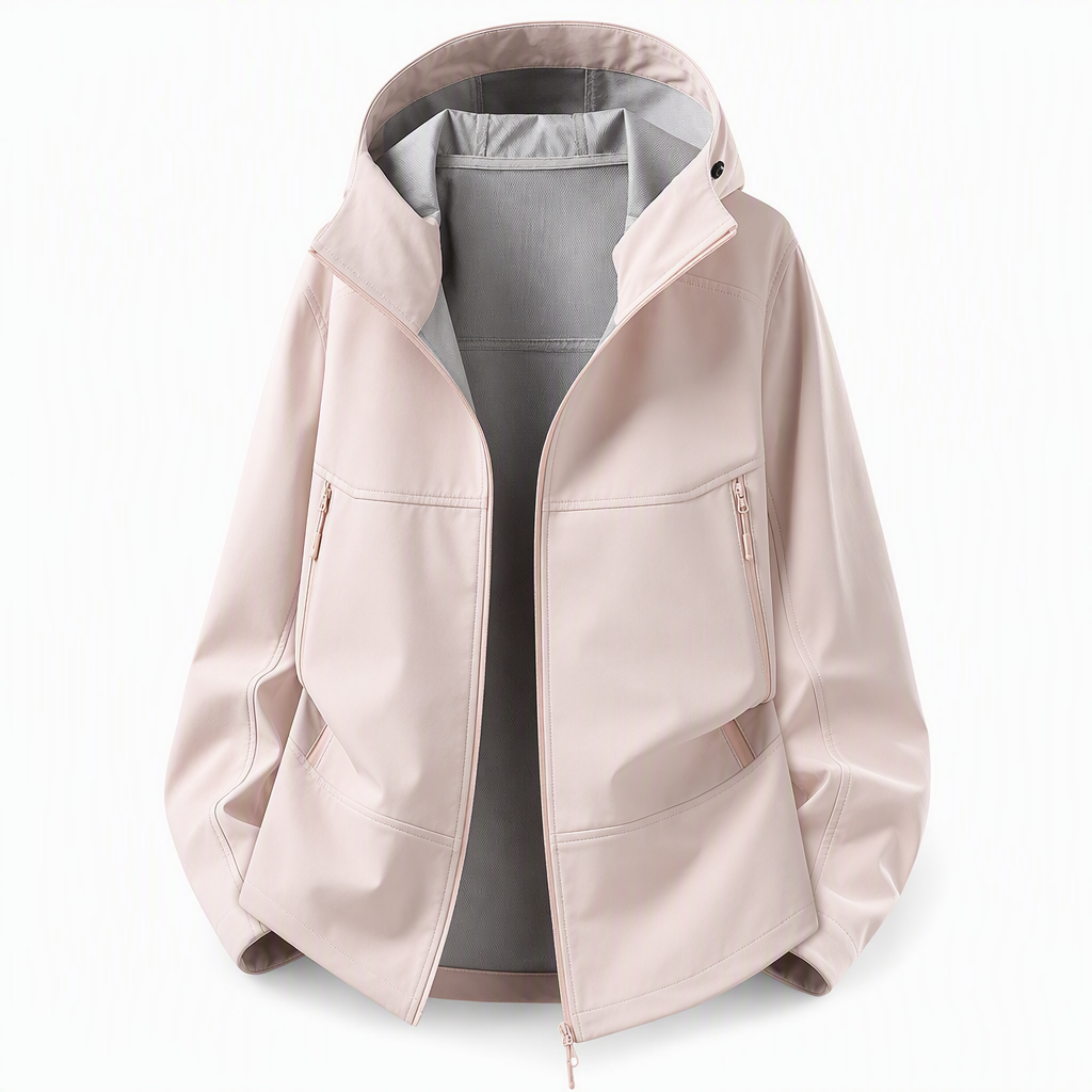 Veste softshell à capuche unisexe pour l'extérieur