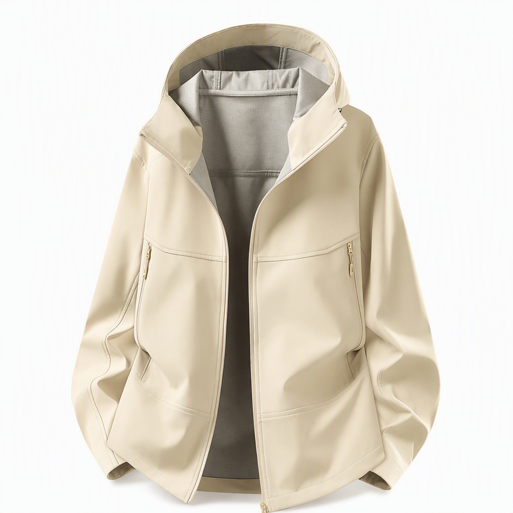 Veste softshell à capuche unisexe pour l'extérieur