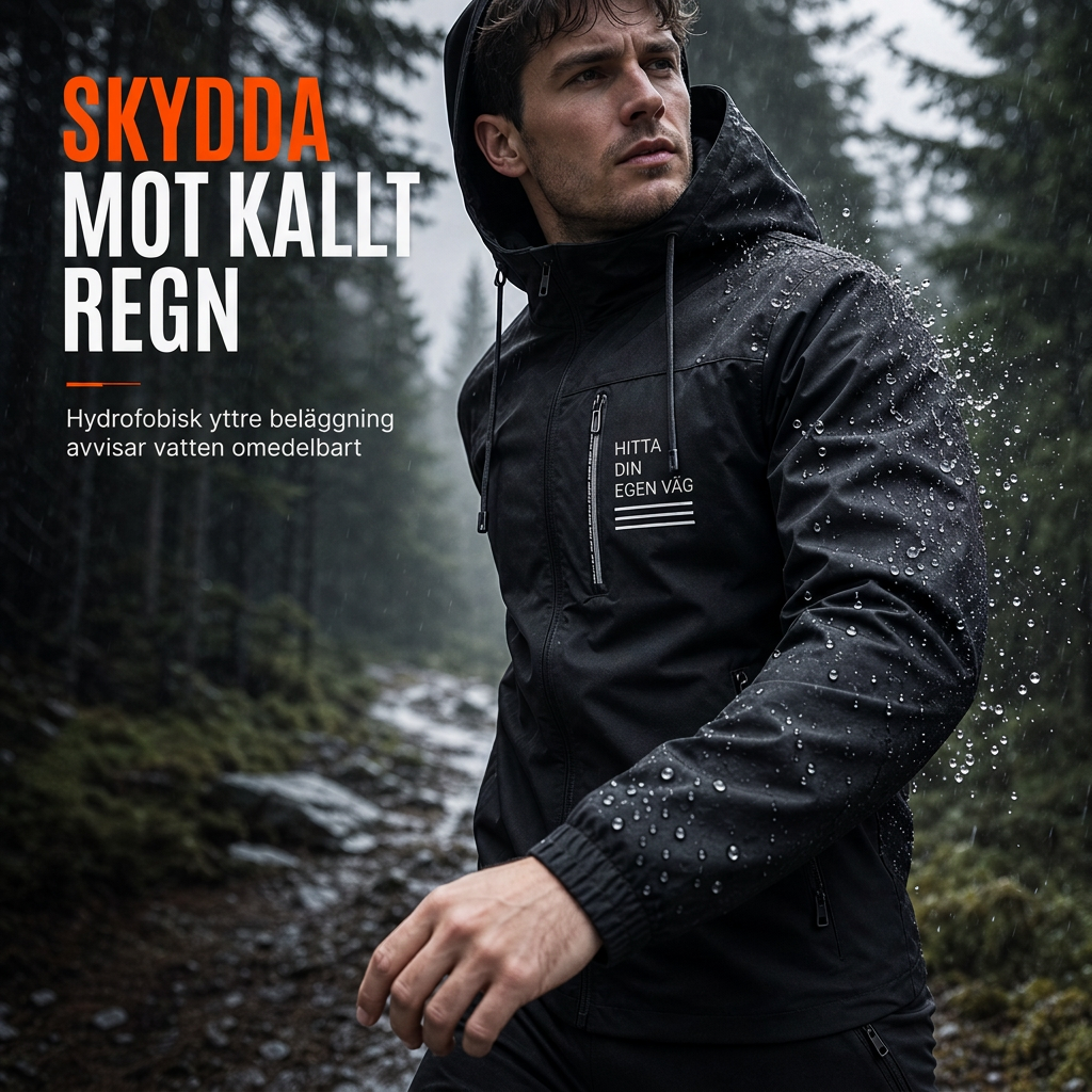 🌧️ Protection contre les intempéries, polyvalente pour le quotidien | Veste coupe-vent à capuche amovible pour homme