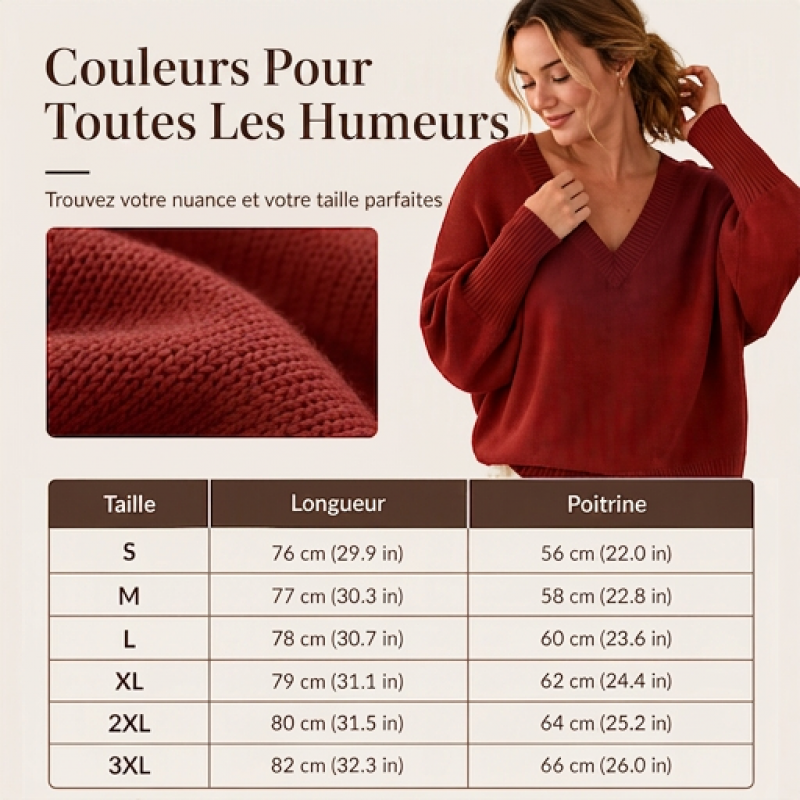 Pull en maille mi-long pour femme