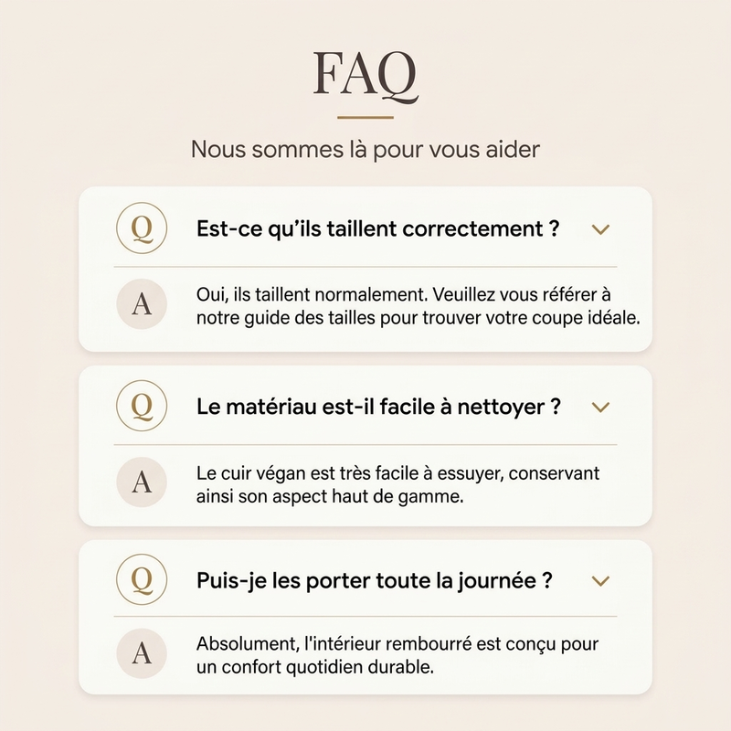 Chaussures plates élégantes pour femme, à bout pointu et découpe en V
