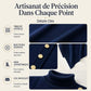 Poncho pull en col roulé asymétrique pour femme