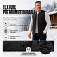 Gilet matelassé diamanté thermique d'hiver pour homme