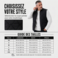 Gilet matelassé diamanté thermique d'hiver pour homme