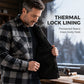 🧥Veste-chemise thermique à carreaux d'hiver pour homme