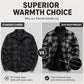 🧥Veste-chemise thermique à carreaux d'hiver pour homme
