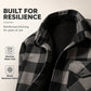 🧥Veste-chemise thermique à carreaux d'hiver pour homme