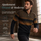 Cardigan en triqué à carreaux pour homme, doublure molletonnée, à capuche, manteau épais à manches longues pour l'hiver