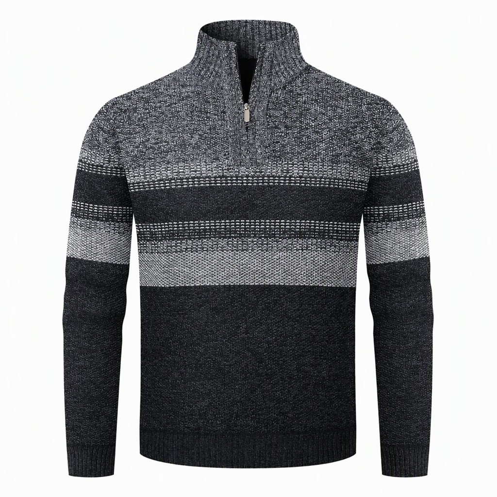 Cardigan en triqué à carreaux pour homme, doublure molletonnée, à capuche, manteau épais à manches longues pour l'hiver