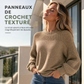 🌸Promotion exceptionnelle : 50 % de réduction💖Pull-over en maille unie pour femme