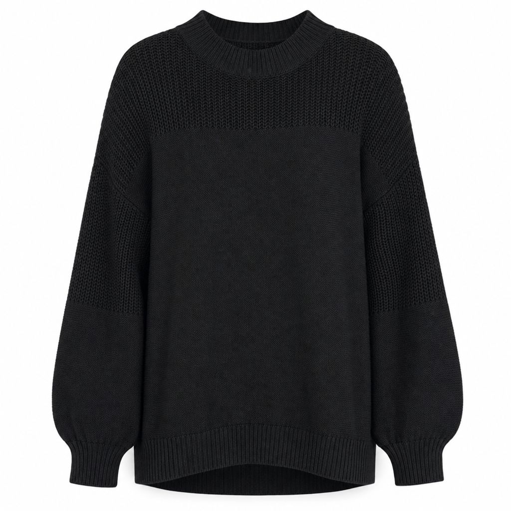 🌸Promotion exceptionnelle : 50 % de réduction💖Pull-over en maille unie pour femme