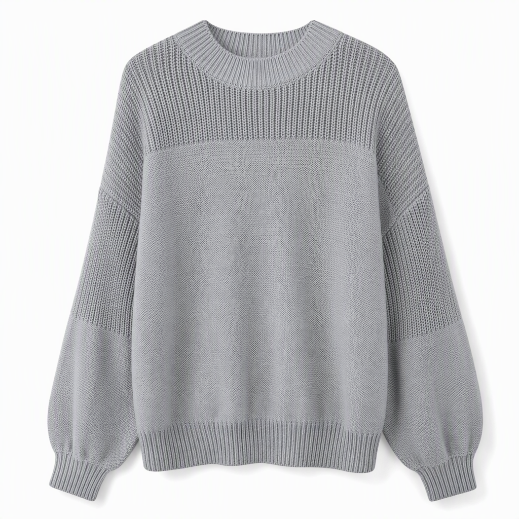🌸Promotion exceptionnelle : 50 % de réduction💖Pull-over en maille unie pour femme