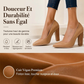 Escarpins femme à talons hairs épais et bout pointu élégants