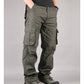 Pantalon cargo coupe décontractée pour homme avec multiples poches
