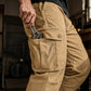 Pantalon cargo coupe décontractée pour homme avec multiples poches