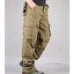 Pantalon cargo coupe décontractée pour homme avec multiples poches